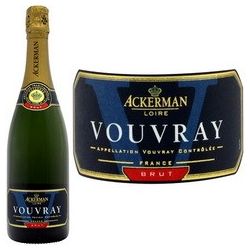 Ackerman Vin Pétillant Vouvray Brut : La Bouteille De 75 Cl