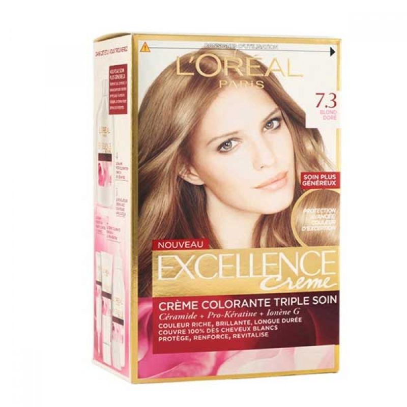 L'Oréal Paris Excellence Crème Coloration Permanente 7.3 Blond Doré