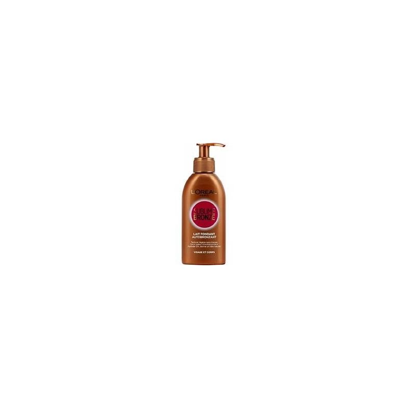 L'Oréal Paris Autobronzant Lait Fondant Sublime Bronze : Le Flacon De 150Ml