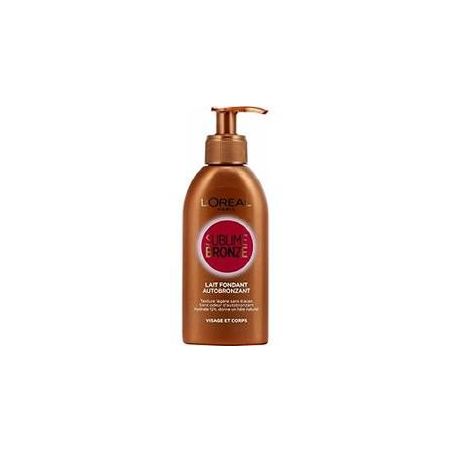 L'Oréal Paris Autobronzant Lait Fondant Sublime Bronze : Le Flacon De 150Ml