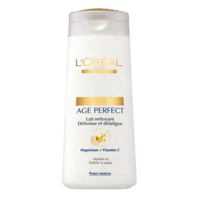 L'Oréal Paris Lait Nettoyant Age Perfect : Le Flacon De 200 Ml