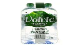 Volvic Eau Minérale Naturelle : Le Pack De 4 Bouteilles D'1L