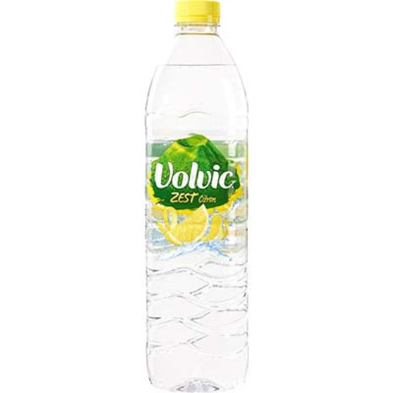 Volvic Eau Aromatisée Au Citron : La Bouteille D'1,5L