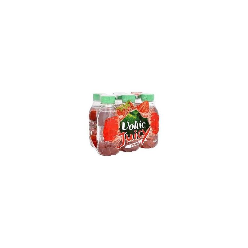 Volvic Pack Bouteille Pet 6X33Cl Au Jus De Fraise