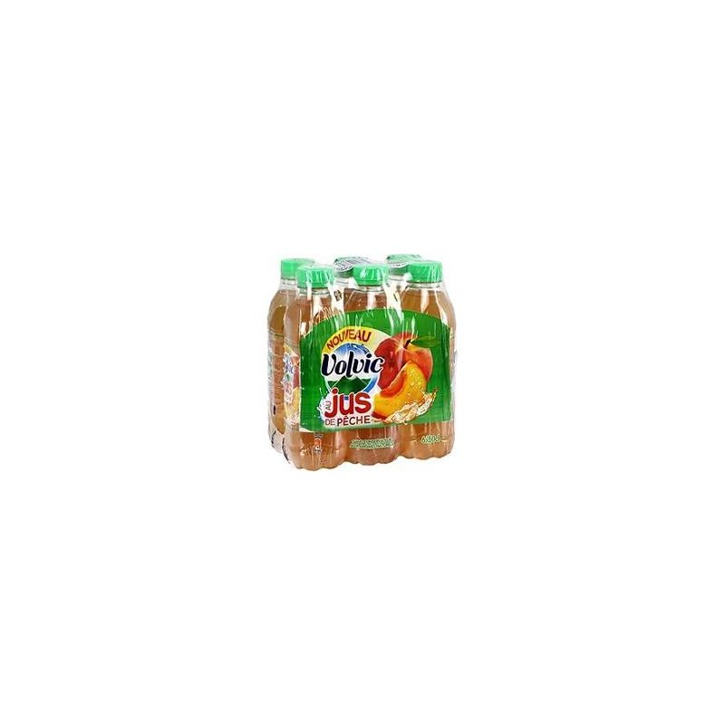 Volvic Pack Bouteille Pet 6X50Cl Jus De Peche