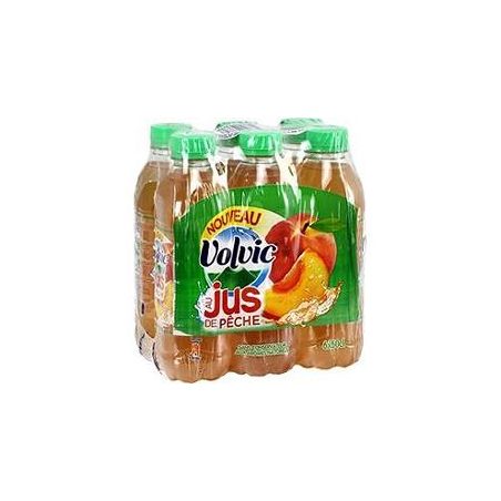 Volvic Pack Bouteille Pet 6X50Cl Jus De Peche