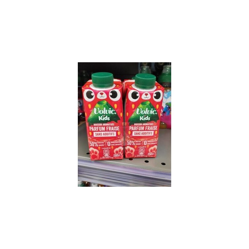 Volvic Kids Jus Fraise 4X25Cl