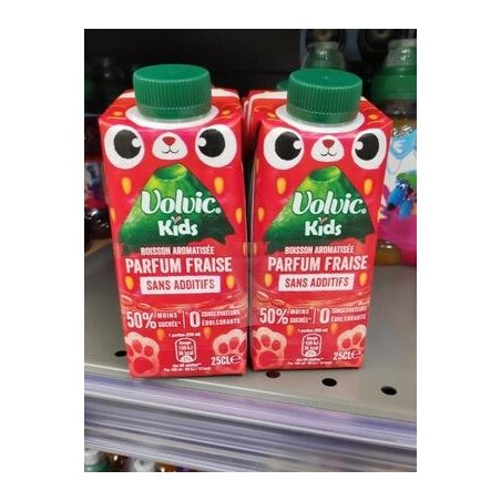 Volvic Kids Jus Fraise 4X25Cl