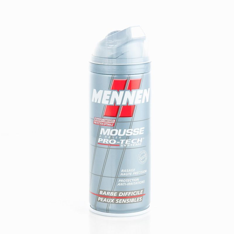 Mennen Mousse À Raser Barbe Difficile Peaux Sensible : La Bombe De 250Ml