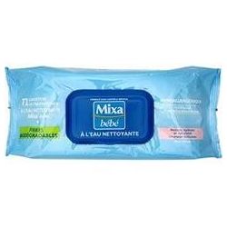Mixa Bébé Lingettes À L'Eau Nettoyante : Le Paquet De 72