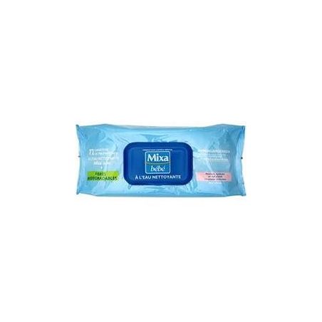 Mixa Bébé Lingettes À L'Eau Nettoyante : Le Paquet De 72