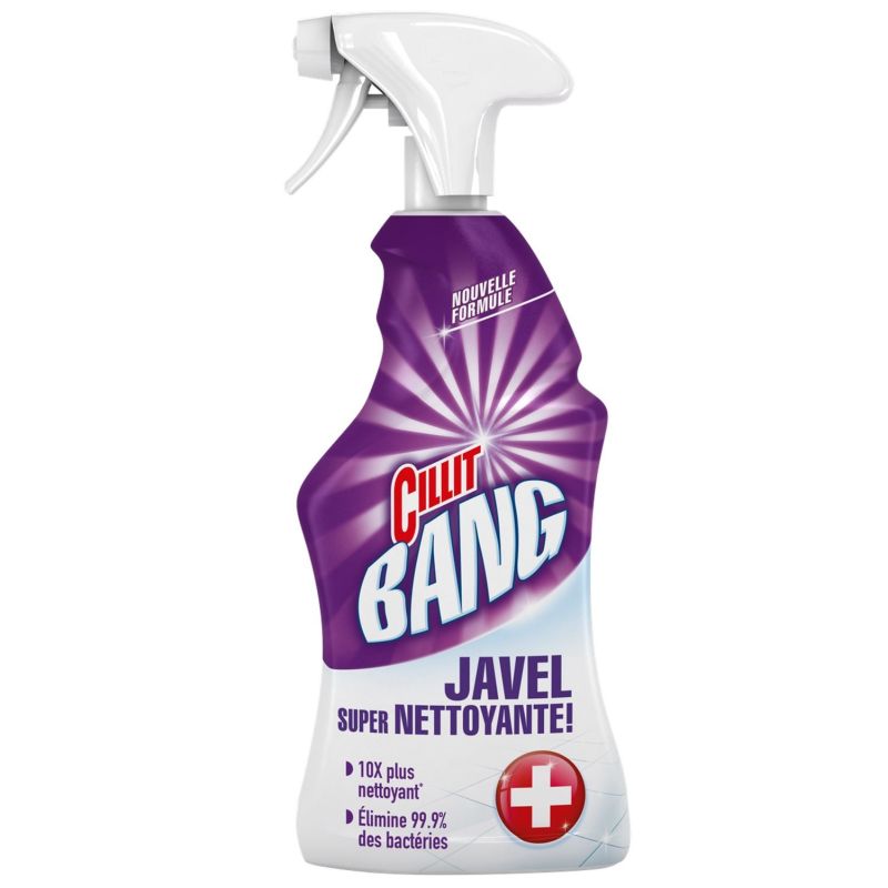 Cillit Bang Nettoyant Ménager Surpuissant Avec Javel : Le Spray De 750 Ml