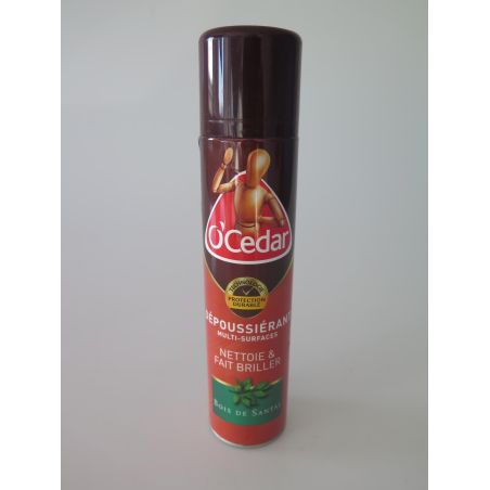 O'Cedar Aerosol 300Ml Depoussierant/Brillant Brun O Cedar