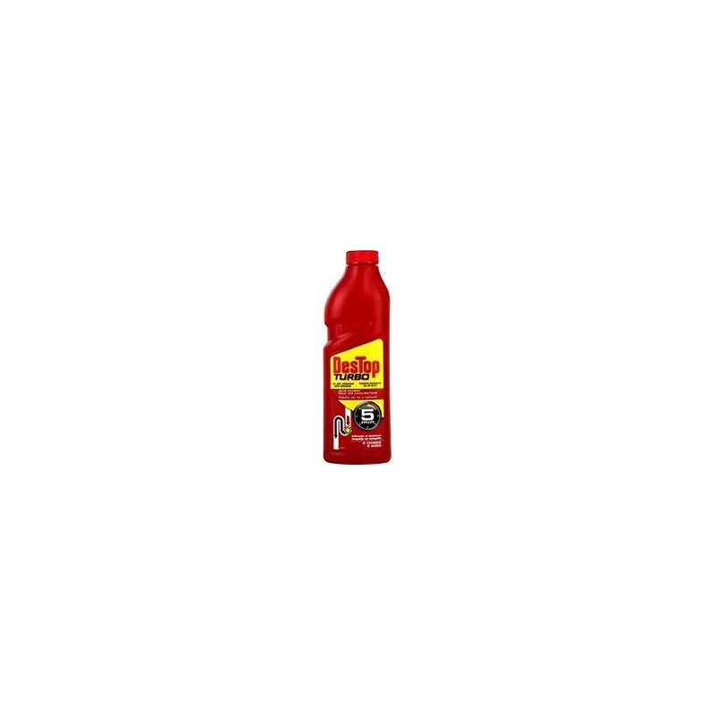 Destop Déboucheur Wc Gel Javel 5 Min : La Bouteille De 1 L