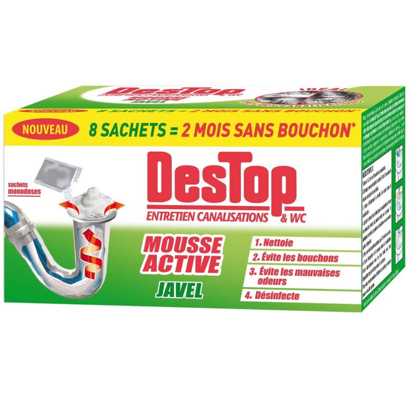 Destop 8 Saint Mousse Javel