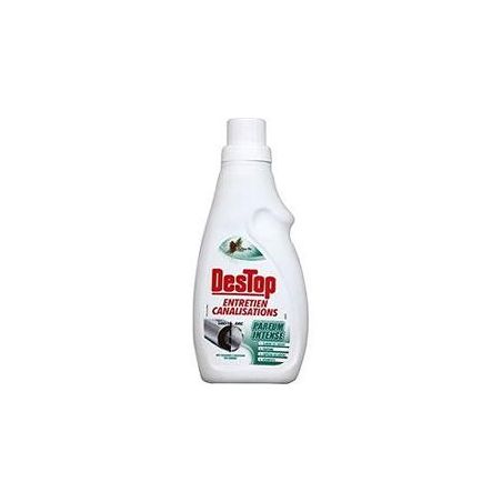 Destop Nettoyant Canalisations Parfum Intense : Le Flacon De 750 Ml