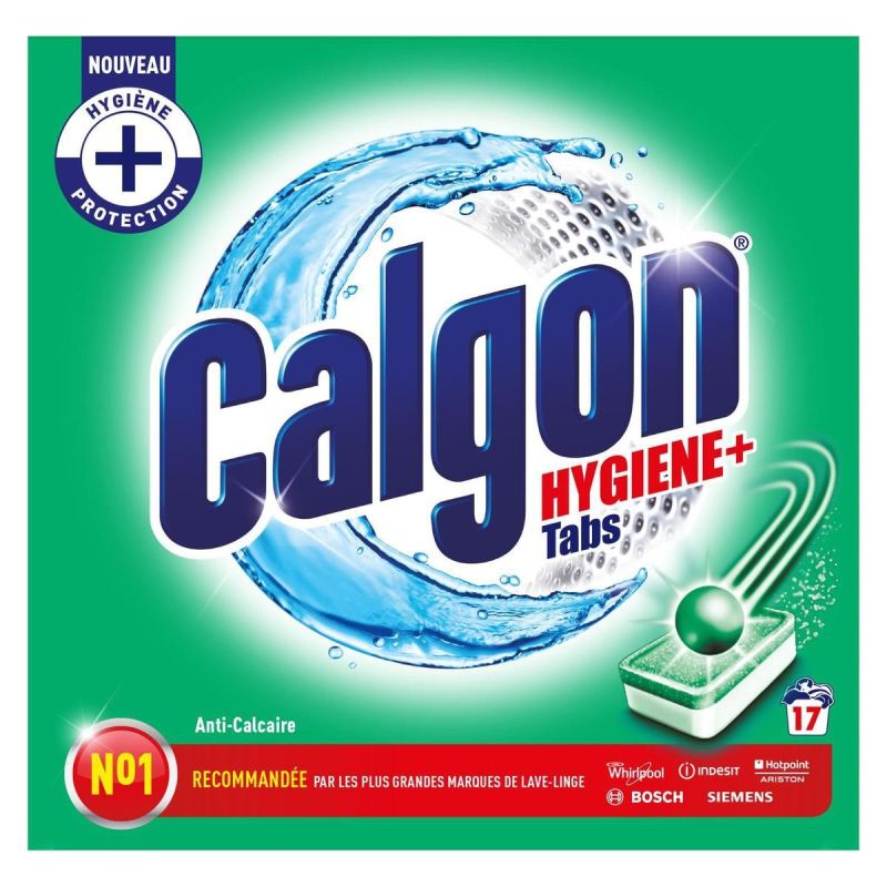 Calgon Entretien Électroménager Anti-Calcaire Le Paquet De 17 Pastilles