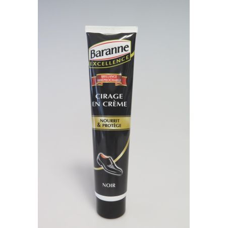 Baranne 125Ml Tube Cirage Excellence Noir