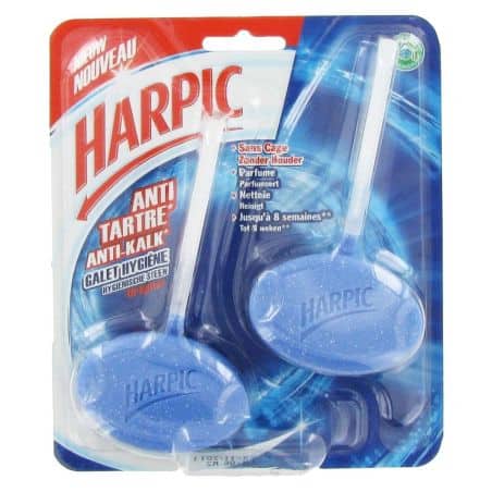 Harpic Blocs Wc Galet Anti-Tartre : Les 2 De 40 G