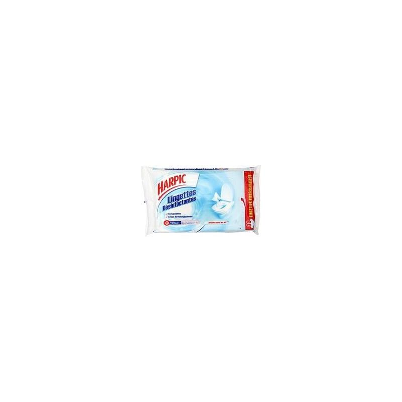 Harpic 30 Lingettes Desinfectantes