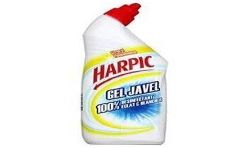 Harpic Gel Wc Éclat & Blancheur : Le Flacon De 750 Ml