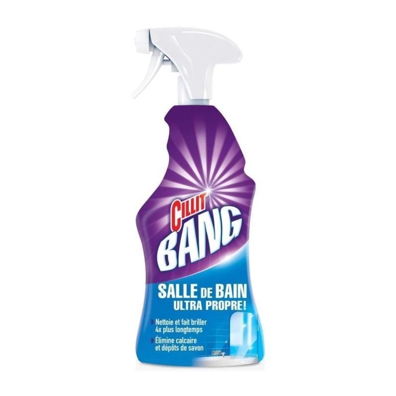 Cillit Bang Pistolet Salle De Bain Ultra Propre 750Ml