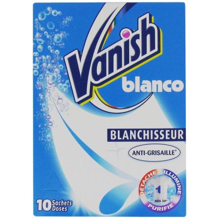 Vanish Blanchisseur Anti-Grisaille : La Boite De 10 Sachets