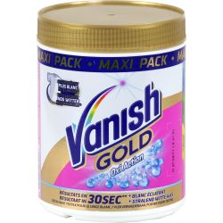 Vanish Détachant Poudre Gold Oxi Action : La Boite De 940 G