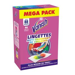 Vanish Lingettes Anti-Transfert De Couleurs : La Boite 44