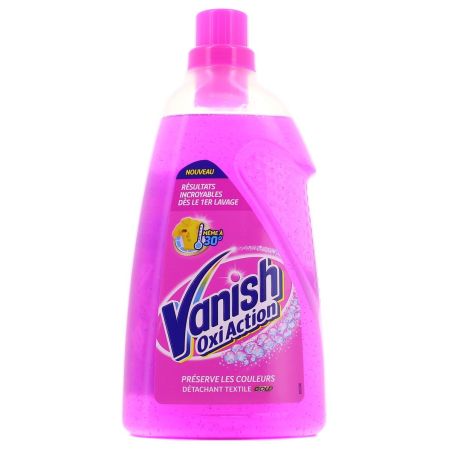 Vanish Détachants Textile Gel Oxi Action Gold 30% : Le Bidon De 1,5 L