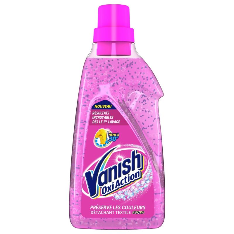 Vanish Détachant Gel Gold 30% : Le Flacon De 750Ml