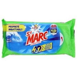 Saint Marc 80 Lingettes 4En1 Fraicheur Marine