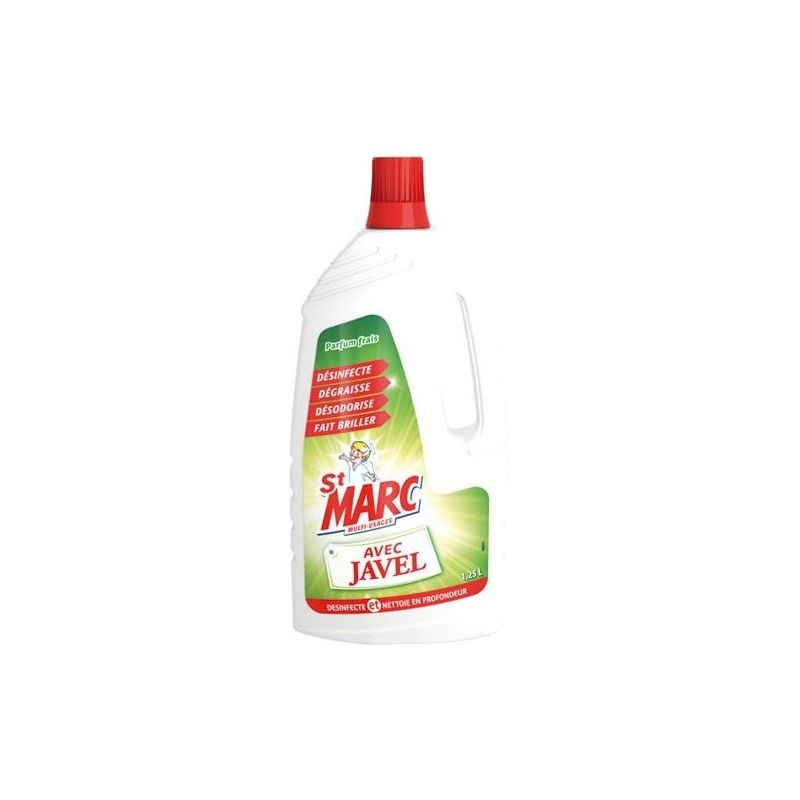 Saint Marc Flacon 1.25 L Nettoyant Liquide Javel