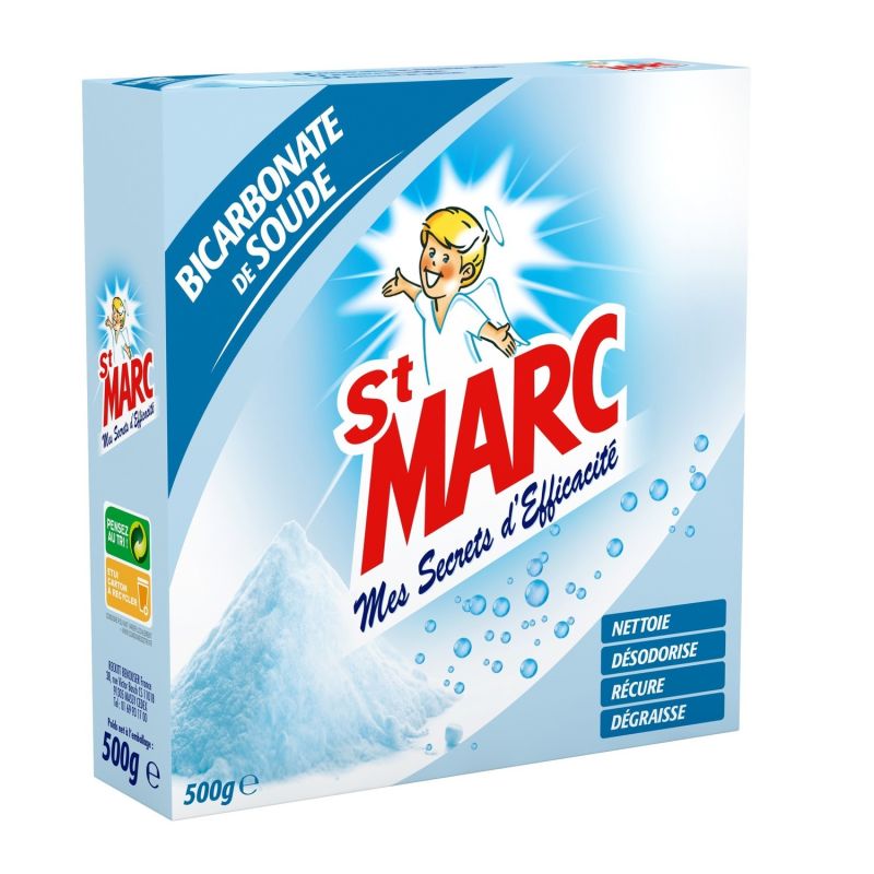 St Marc Bicarbonate De Soude Poudre : Le Paquet 500 G
