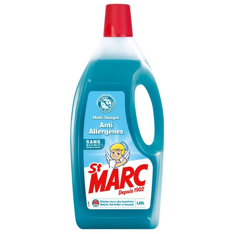 St Marc Liquide Multi-Usages Anti-Allergènes 1,25L