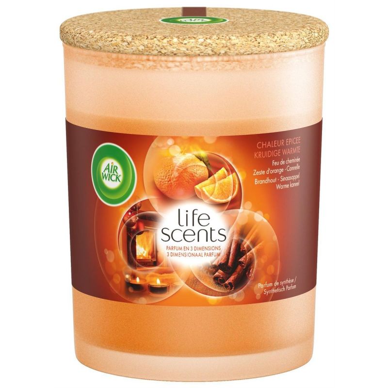 Air Wick Bougie Liege Life Chaleur Aw