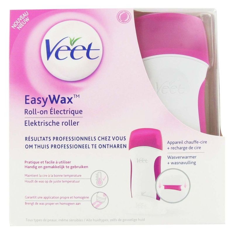 Veet Roll-On Électrique Easy Wax : L'Appareil Et Sa Recharge