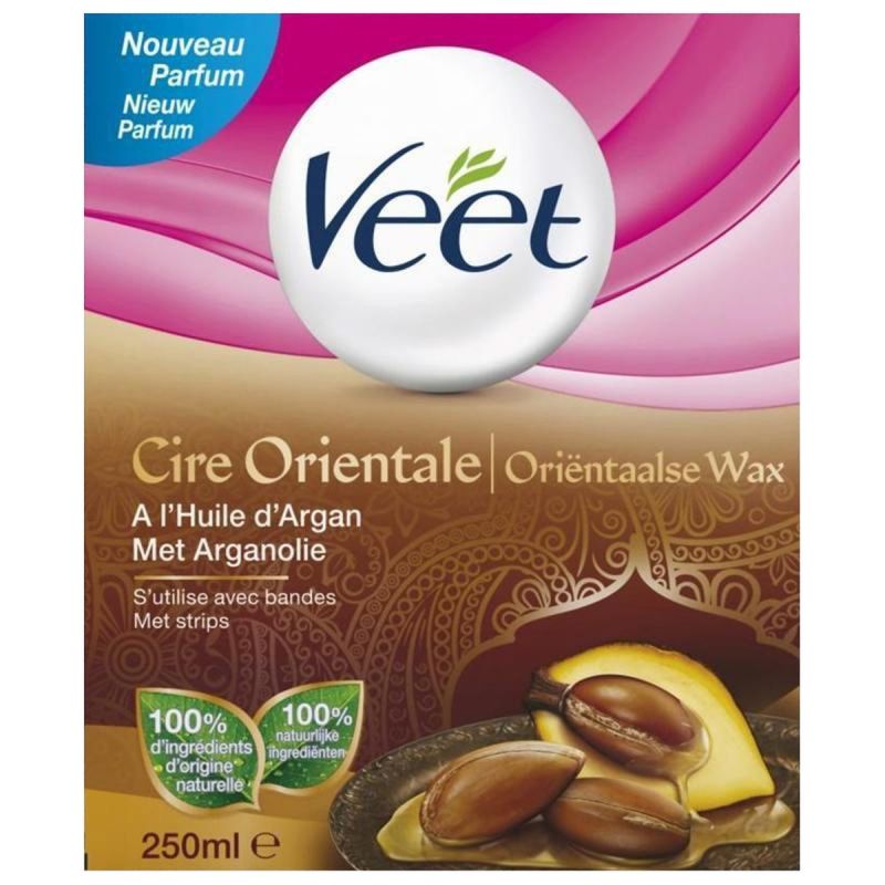 Veet 250Ml Cire Orientale Huile Argan