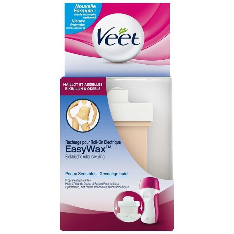 Veet Recharge Pour Épilateur Roll-On Électrique Peaux Sensibles 50Ml