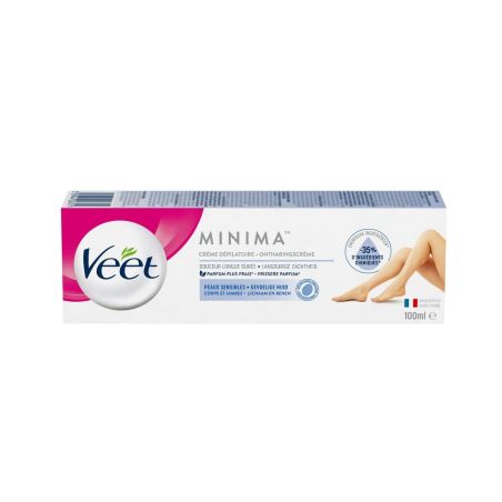 Veet Crème Dépilatoire Minima Peaux Sensibles : Le Tube De 100Ml