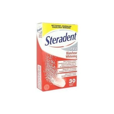 Steradent 36 Comprimes Blancheur Pro