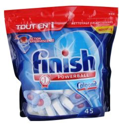Finish Tablettes Tout En 1 Max : Le Paquet De 45 - 734G