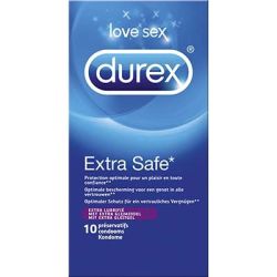 Durex Préservatifs Extra Safe : La Boite De 10