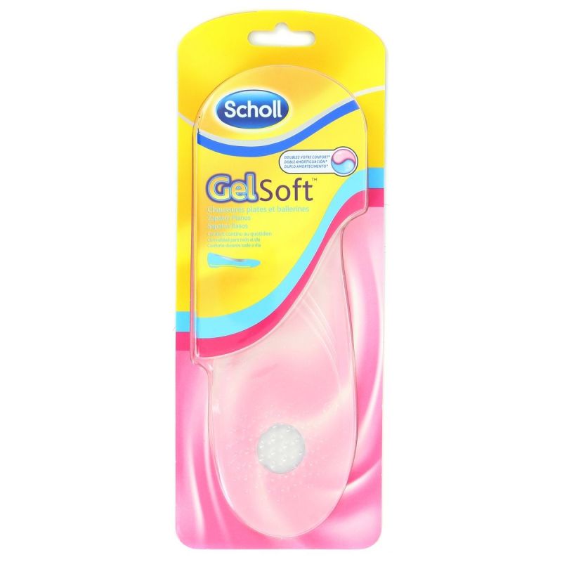 Scholl Semelles Gel Soft Chaussures Plates Et Ballerines : La Paire De