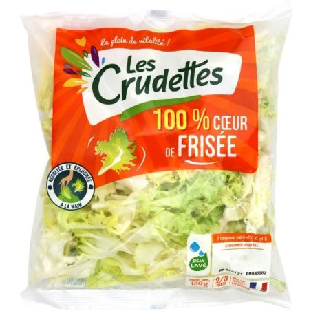 Les Crudettes 150G Frisee 100% Coeur Crudet.