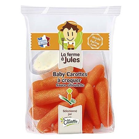 Crudettes 200G Babycarotte+Sce