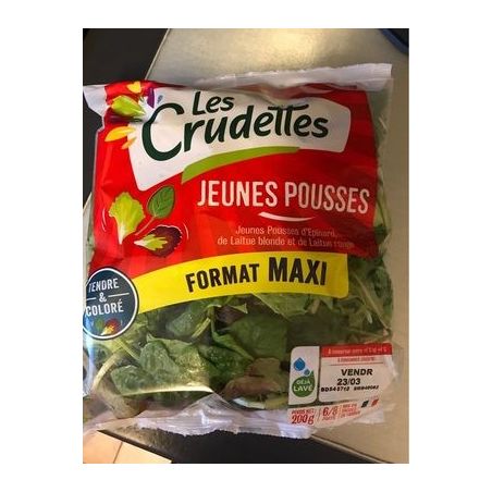 Crudettes Crudette Maxi Jeune Pousse200G