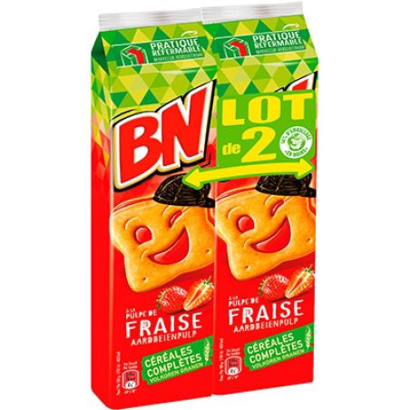 Bn S/Bn 16 Gouter Fraise 2X295G