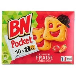 Bn Pocket Fraise 375G