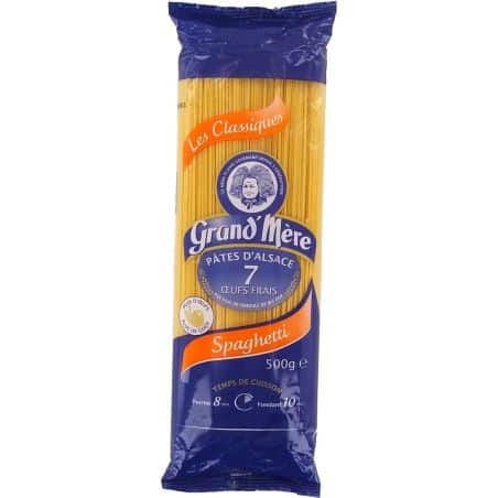 Grand Mere Mère Pâtes D'Alsace Spaghetti Aux Œufs Frais 500G